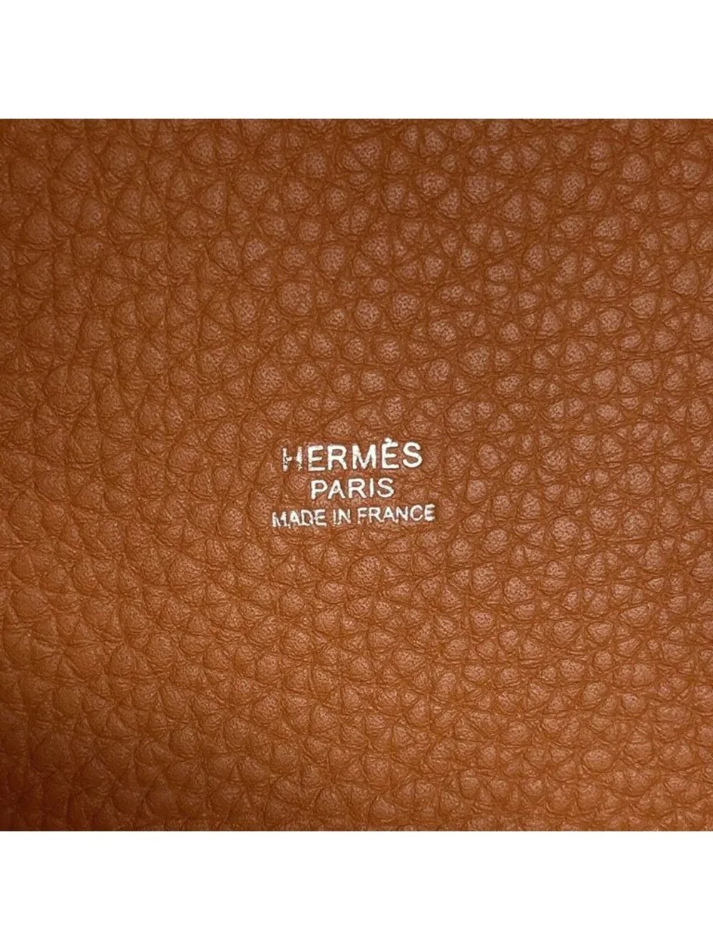 Hermes Handbag Picotin Lock PM Gold Silver Taurillon Clemence Tote